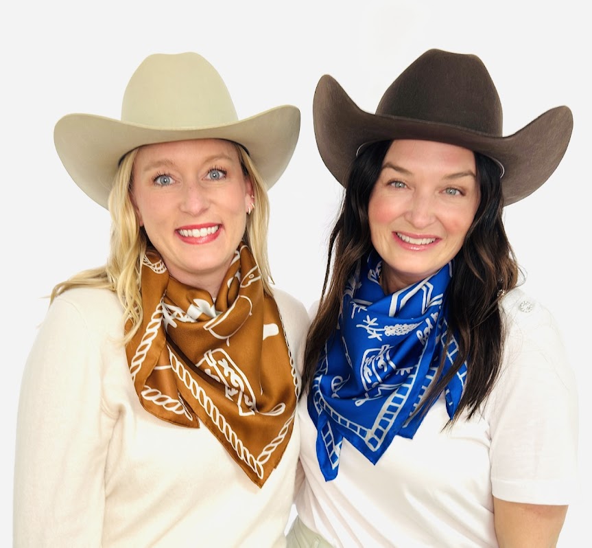Fort Worth Scarf-Double Sided Silk
