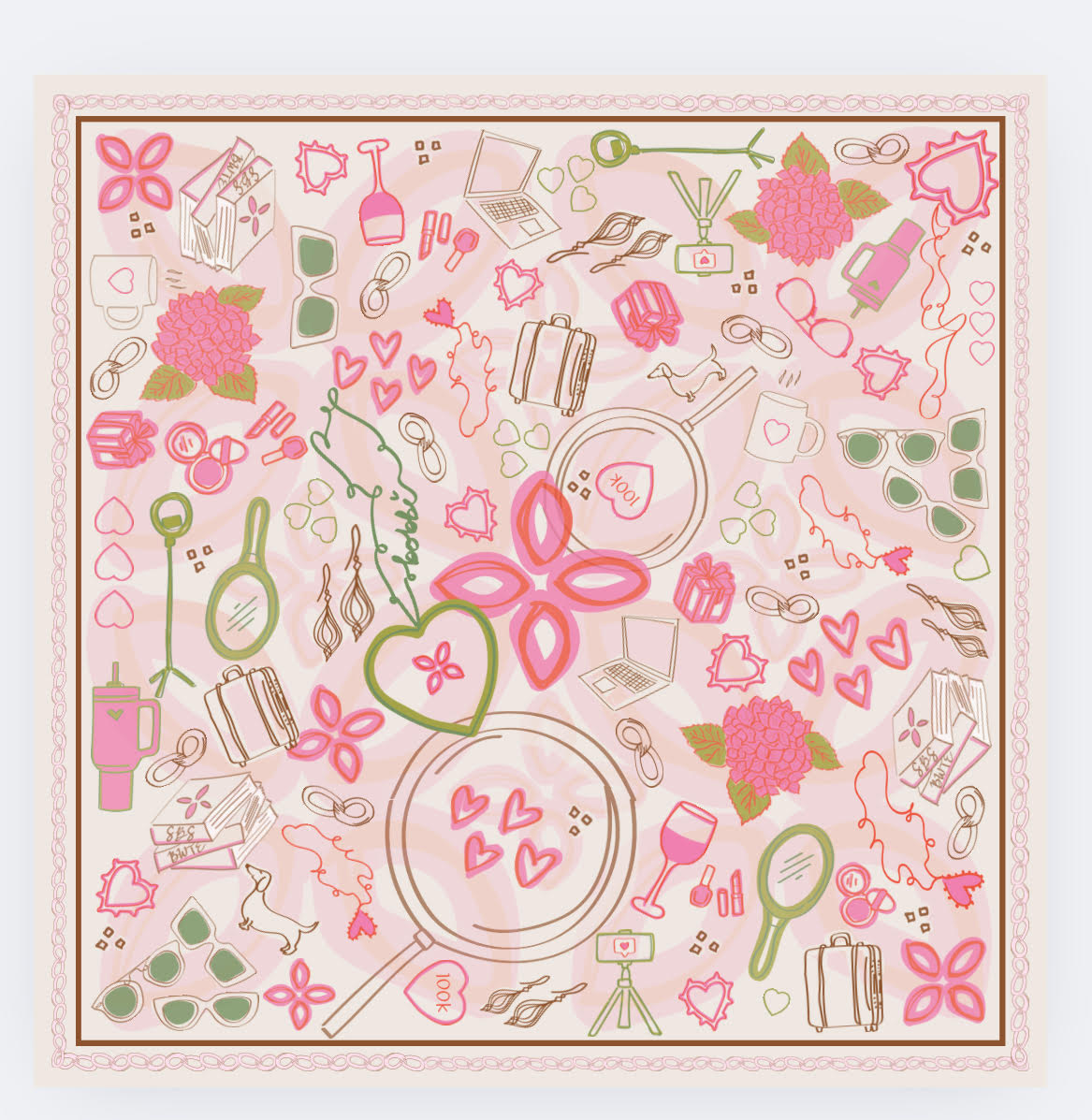 Sold out! The Bobbi with the Eye "Influencer" Scarf