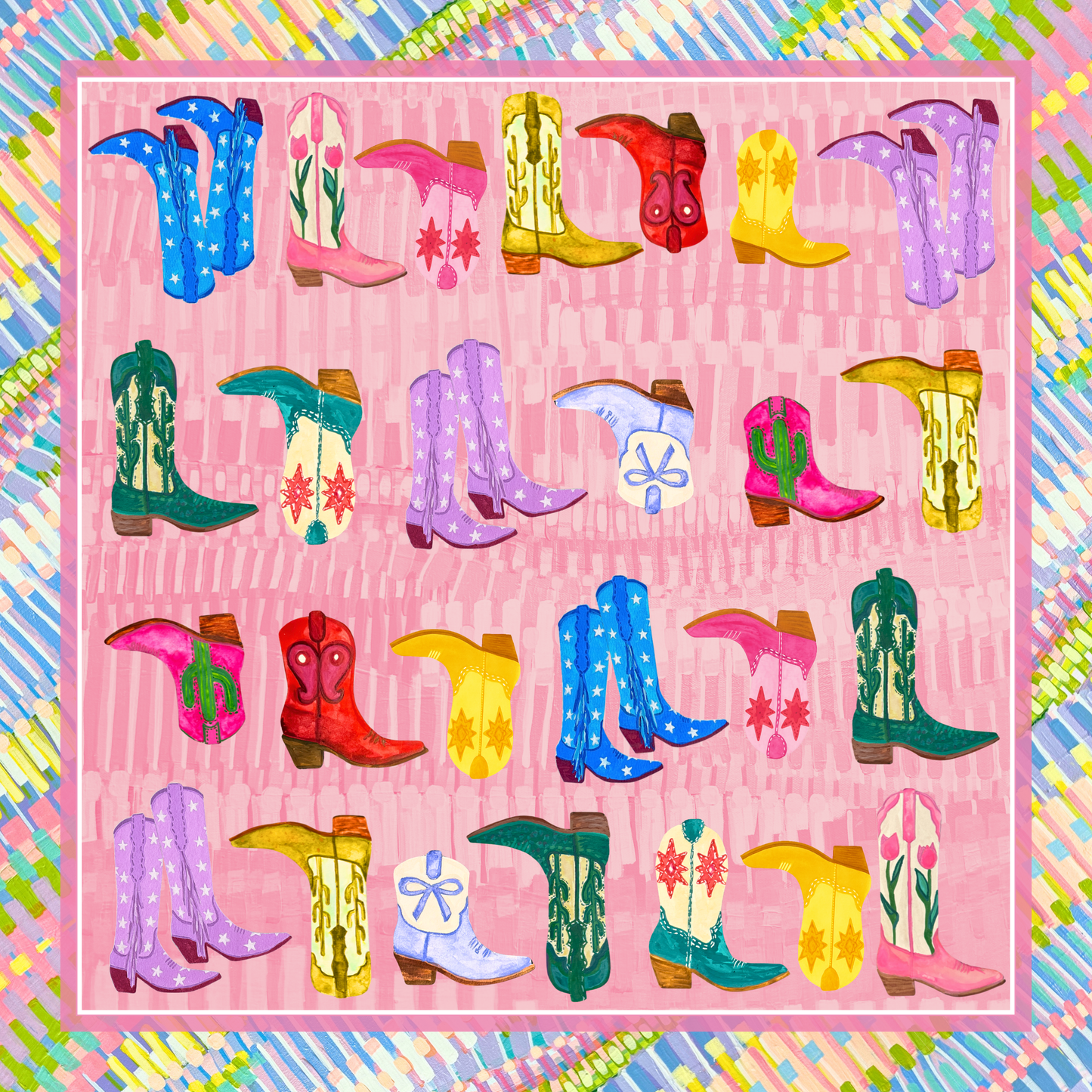 Rainbow SOCO Boot by Rachel O’Connor