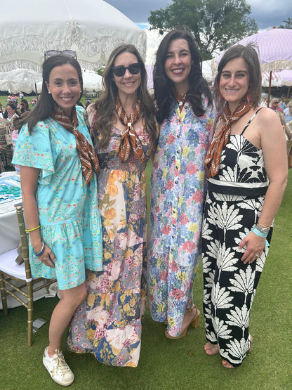 Fort Worth Scarf-Double Sided Silk